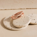Dynamic Duo: Bold Fusion of Solid and Twisted Bands in the Minimalist Duo Ring
