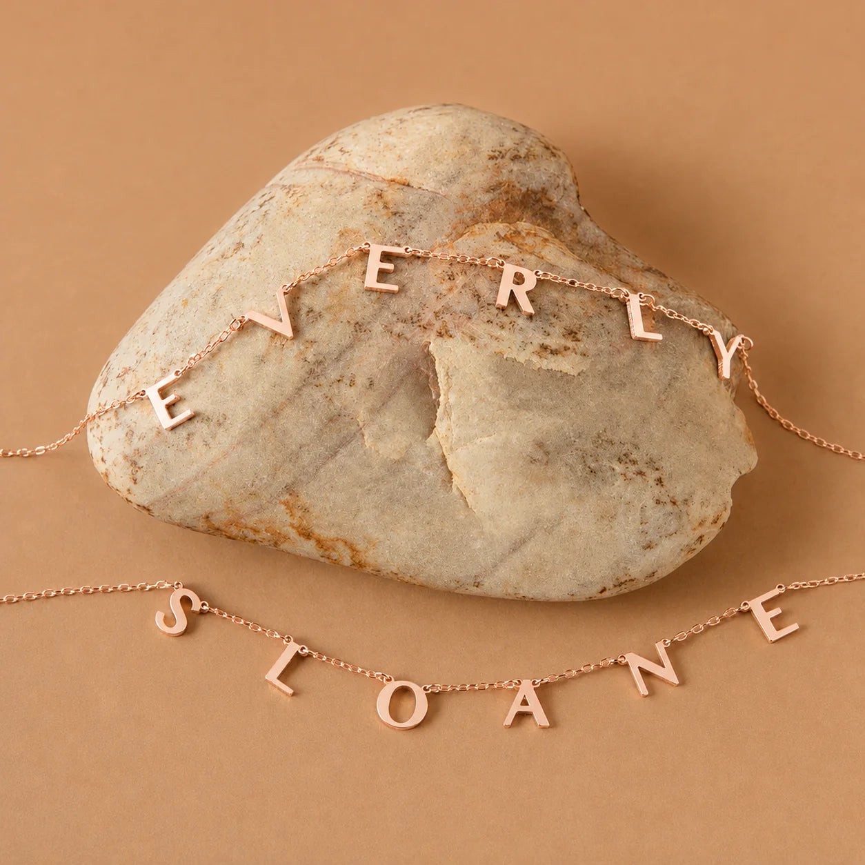 Dainty Personalized Letter Necklace