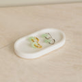 Dainty Jade Duo Hoops Silver 18K Gold Plated