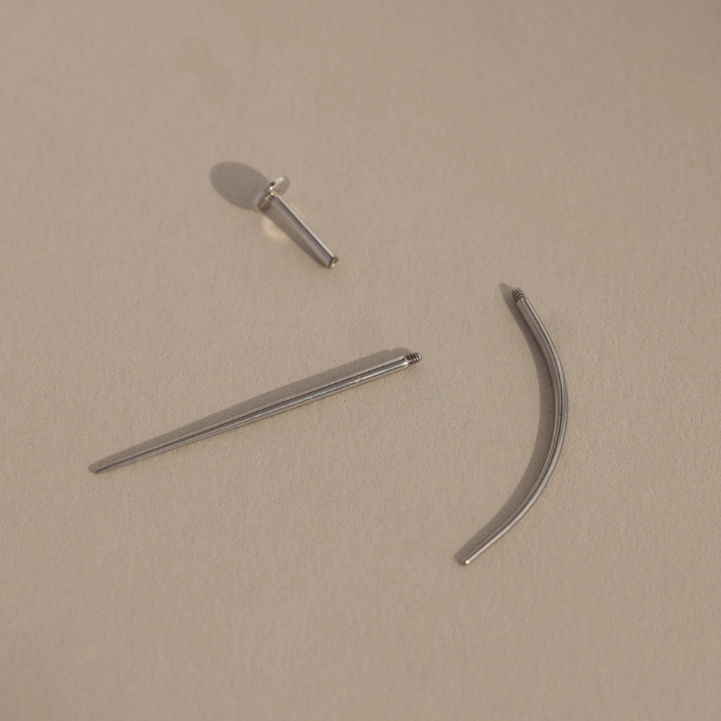Flat Back Applicator Tool  Silver 18K Gold Plated