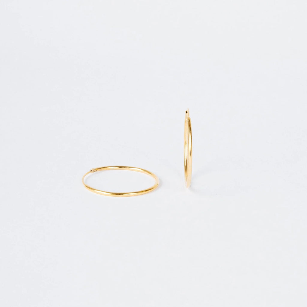 Large Thin Hoops