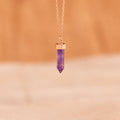 Amethyst Quartz Necklace