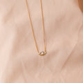 Guardian's Blessing: Evil Eye Diamond Necklace