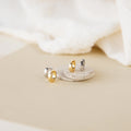 Meg Huggies Silver 18K Gold Plated