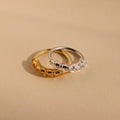 Ring Size Adjuster Silver 18K Gold Plated