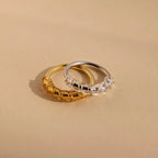 Ring Size Adjuster Silver 18K Gold Plated
