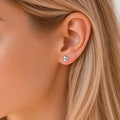 Classic Heart Studs