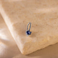 Sapphire Dainty Charm Silver 18K Gold Plated