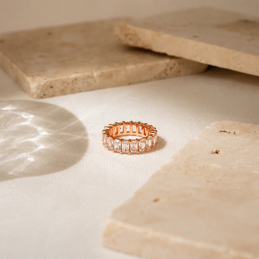 Colette Baguette Diamond Eternity Ring