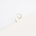 Chloe Hoops Silver 18K Gold Plated