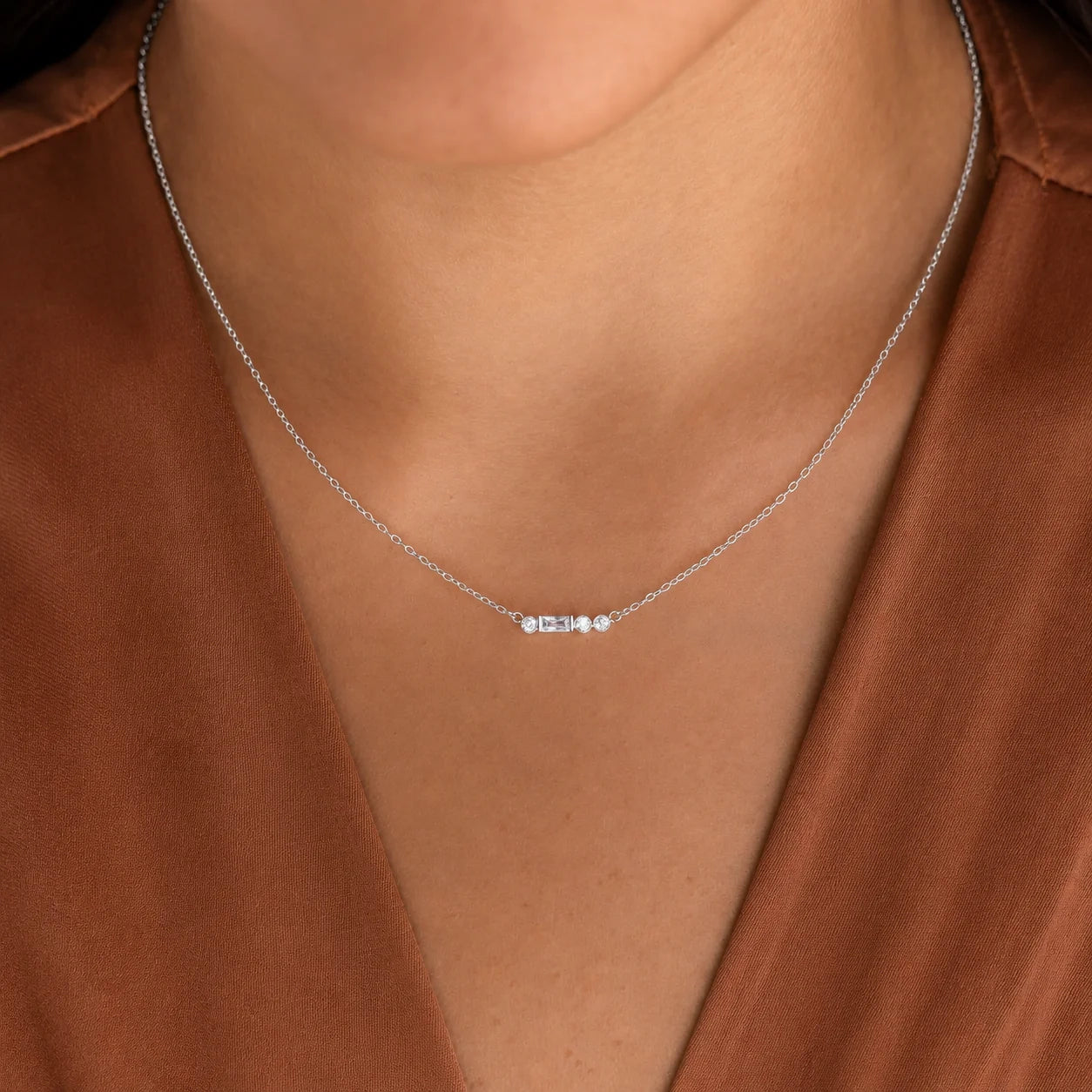 Initial Morse Code Necklace