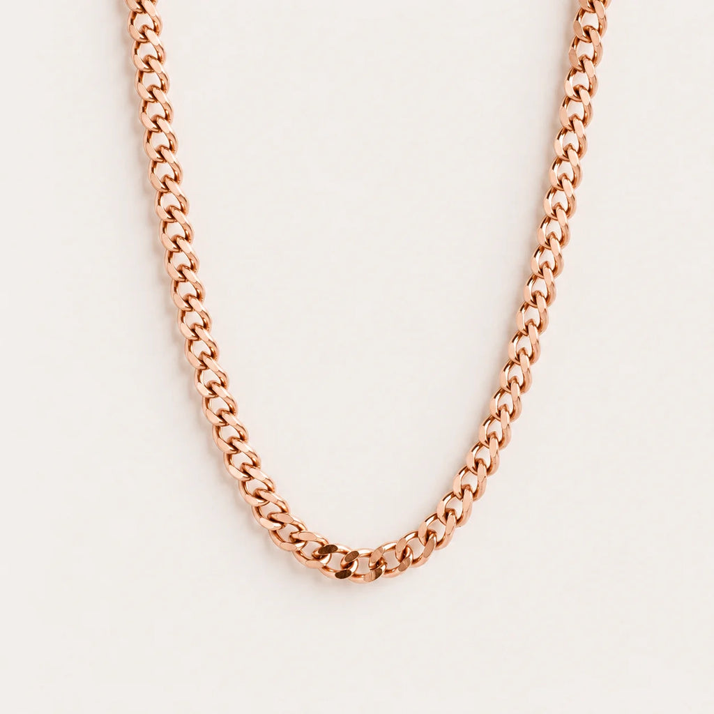 Make a Bold Statement with the Blake Thick Curb Necklace