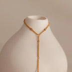 Star Curb Hand Chain Bracelet Silver 18K Gold Plated