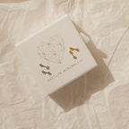 Jocelyn Diamond Studs Silver 18K Gold Plated