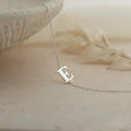 Newsletter Initial Bracelet Silver 18K Gold Plated