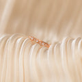 Gold Pearl Diamond Stacking Ring