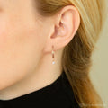 Birthstone Huggie Earrings