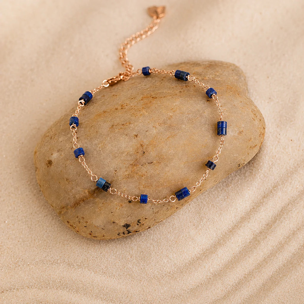 Azul Deep Blue Beaded Bracelet