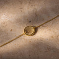 Dainty Fingerprint Bracelet Silver 18K Gold Plated