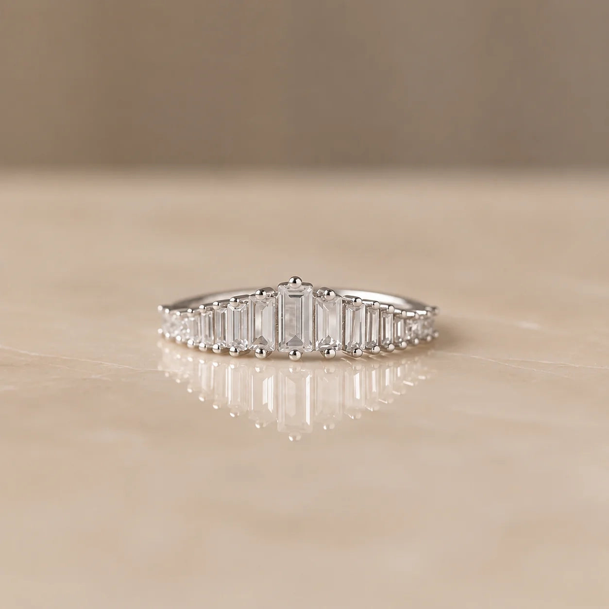 Art Deco Diamond Chandelier Ring