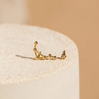 Constellation Earrings Silver 18K Gold Plated