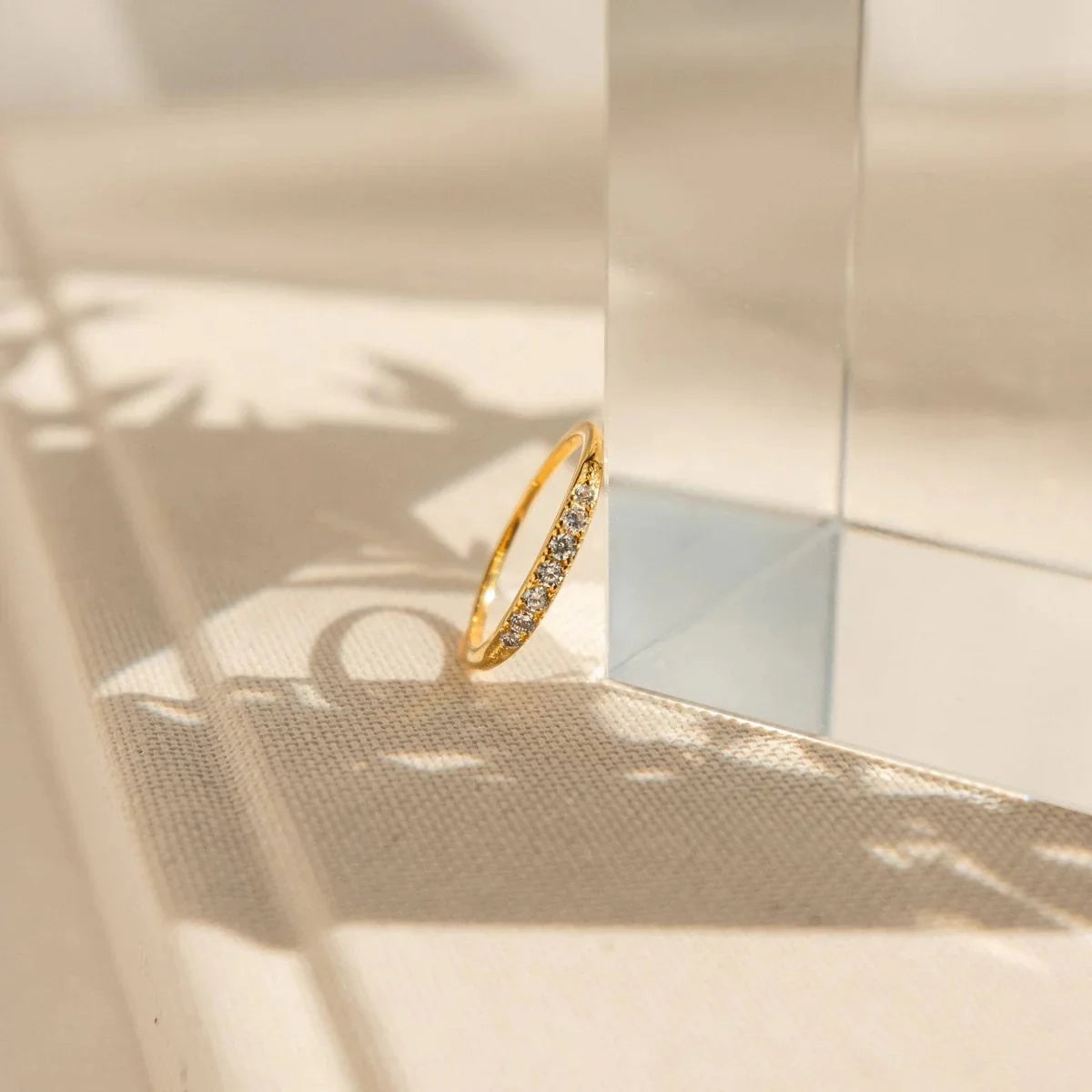 Opulent Lacework Pave Ring