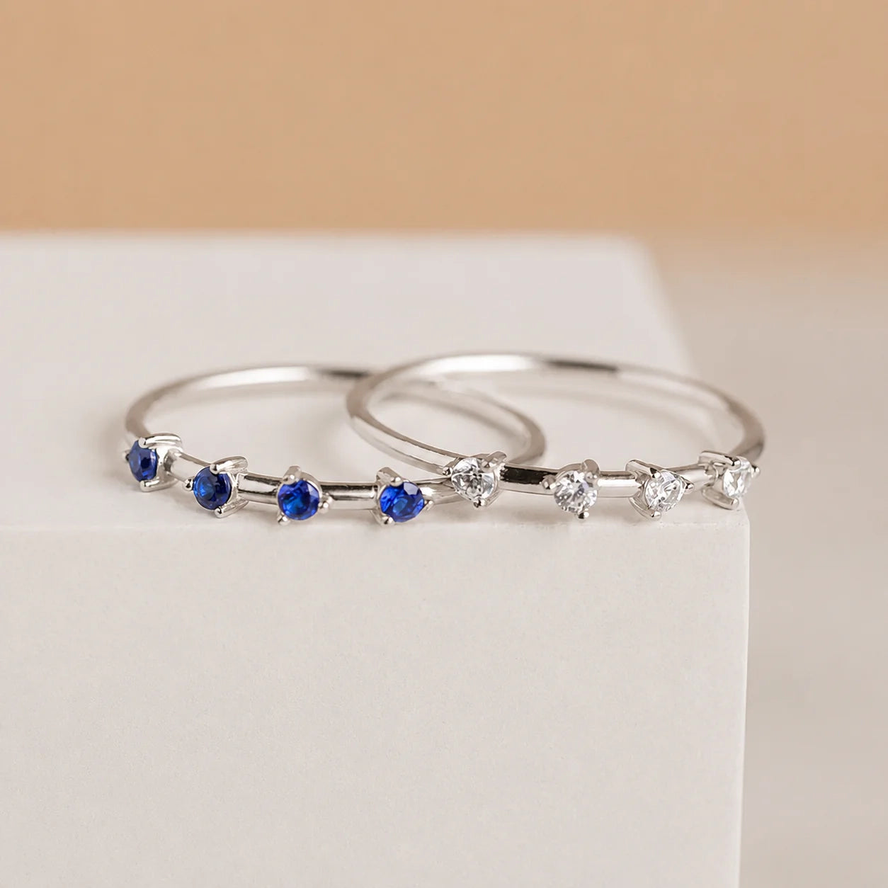 Dainty Multi-Stone Birthstone Ring