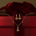 Holiday Diamond Tree Studs Silver 18K Gold Plated
