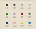 Vera Ruby Birthstone Huggies