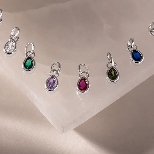 Alexandrite Tear Charm