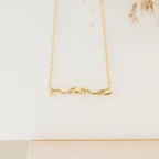 Dainty Mama Necklace Silver 18K Gold Plated