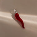 Chili Pepper Charm Silver 18K Gold Plated