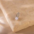 Dainty Opal Charm Silver 18K Gold Plated