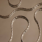 Bold Link Chain Necklace Silver 18K Gold Plated