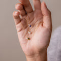 Teardrop Opal & Pearl Necklace Silver 18K Gold Plated