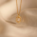 Daydreamer Diamond Necklace Silver 18K Gold Plated