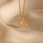 Daydreamer Diamond Necklace Silver 18K Gold Plated