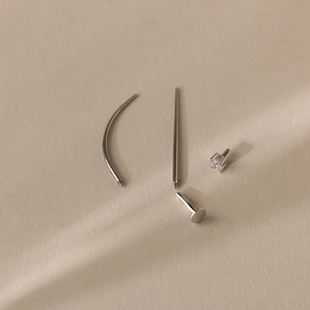 Flat Back Applicator Tool  Silver 18K Gold Plated