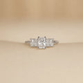 Vintage Charm: Art Deco Birthstone Ring