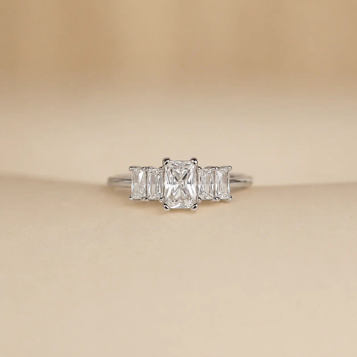 Vintage Charm: Art Deco Birthstone Ring
