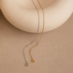 Micro Rolo Chain Anklet Silver 18K Gold Plated