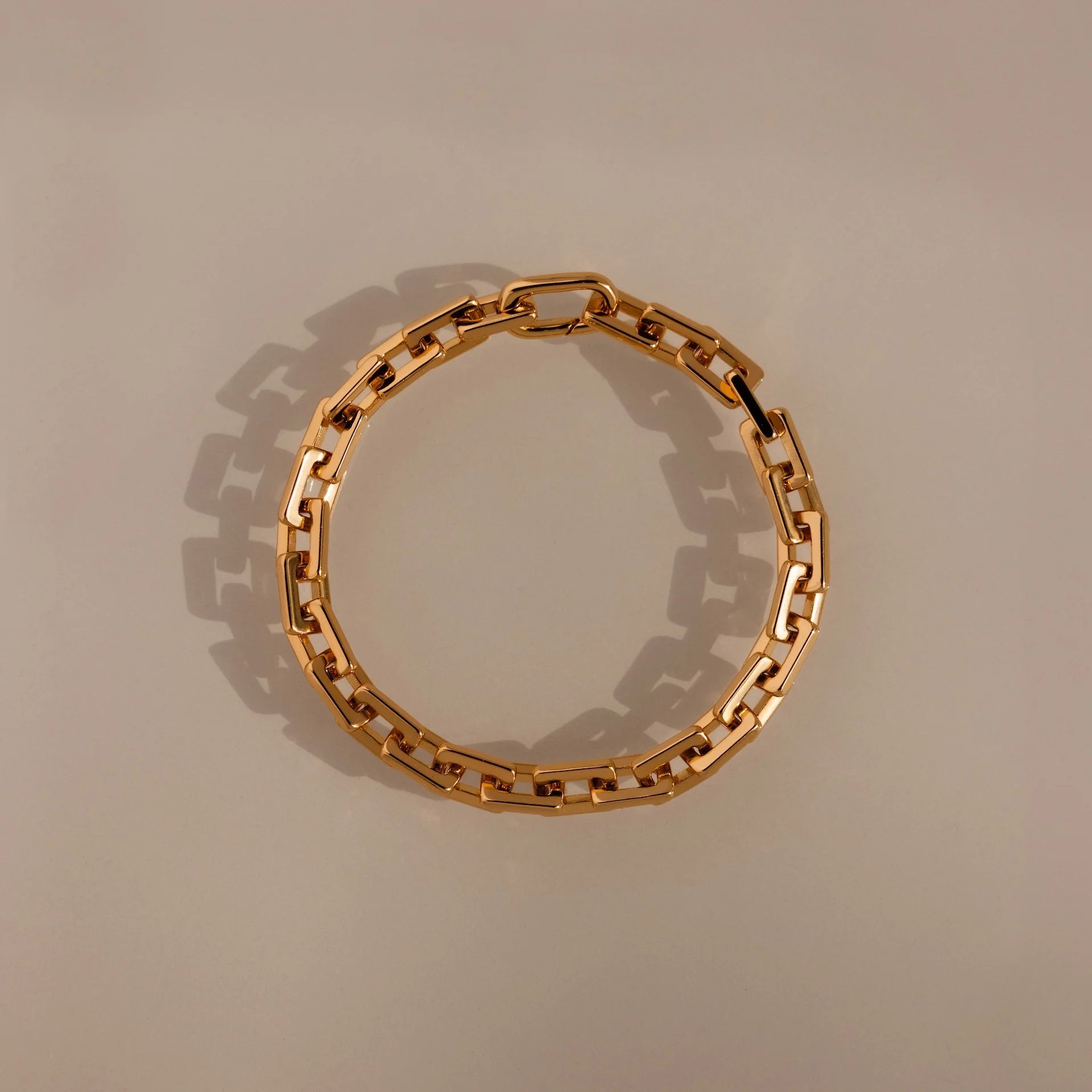 Eternal Link Bracelet Silver 18K Gold Plated