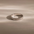 Filigree Ring Silver 18K Gold Plated