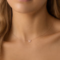 Alice Dainty Initial Necklace