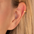 Butterfly Cartilage Mini Huggies Silver 18K Gold Plated