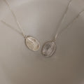 Custom Fingerprint Necklace Silver 18K Gold Plated