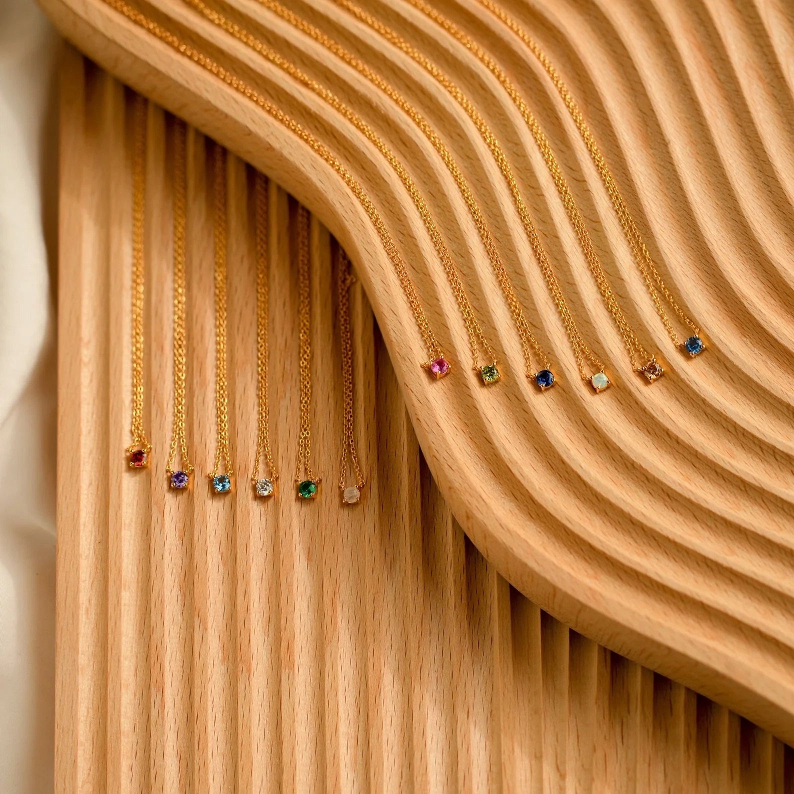 Embrace Meaningful Simplicity with Dainty Birthstone Necklaces