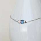 Eloise Gemstone Bracelet Silver 18K Gold Plated