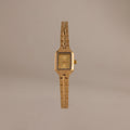Serpent Chain Timepiece Silver 18K Gold Plated