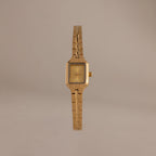 Serpent Chain Timepiece Silver 18K Gold Plated